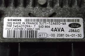 FORD FIESTA MK6 1.4TDCI БЛОК УПРАВЛЕНИЯ 3U71 12A650 WA