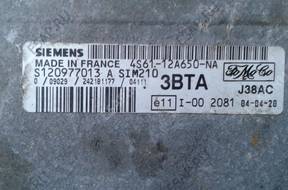 FORD FIESTA MK6 БЛОК УПРАВЛЕНИЯ 1,4 4S61-12A650-NA SIM210