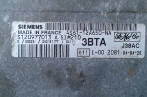 FORD FIESTA MK6 БЛОК УПРАВЛЕНИЯ 1,4 4S61-12A650-NA SIM210