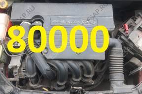FORD FIESTA MK6 MK7 двигатель 1.25 B  80000