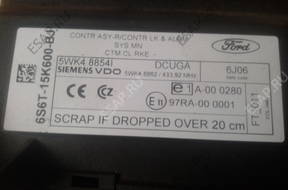 FORD FIESTA MK6 МОДУЛЬ KOMFORTU 6S6T BJ BF AH BE BL