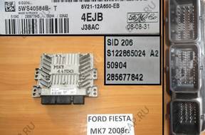 FORD FIESTA MK7 1.4 TDCI БЛОК УПРАВЛЕНИЯ ДВИГАТЕЛЕМ