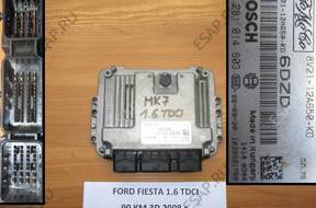 FORD FIESTA MK7 1.6 TDCI 90KM БЛОК УПРАВЛЕНИЯ ДВИГАТЕЛЕМ