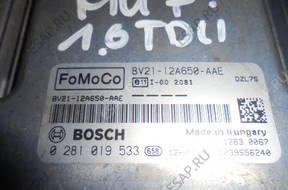 FORD FIESTA MK7 БЛОК УПРАВЛЕНИЯ 1.6 TDCI BV21-12A650-AAE