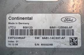Ford Fiesta MK7 БЛОК УПРАВЛЕНИЯ 8A61-12B565-AF 5WP22365AF