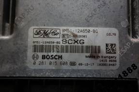 FORD FOCUS 1.6 TDCI БЛОК УПРАВЛЕНИЯ 0281015608 9M5112A650
