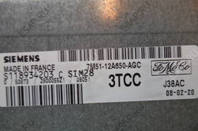Ford Focus БЛОК УПРАВЛЕНИЯ S118934203C 7M51-12A650-AGC