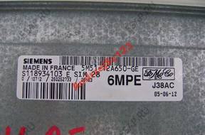 Ford Focus II БЛОК УПРАВЛЕНИЯ 1.4 5M51-12A650-GE 6MPE