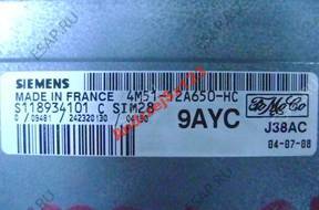 Ford Focus II - БЛОК УПРАВЛЕНИЯ 1.6 4M51-12A650-HC 9AYC