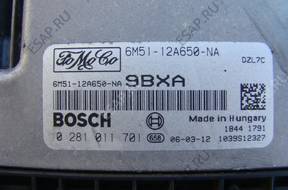 FORD FOCUS II CMAX БЛОК УПРАВЛЕНИЯ 6M51-12A650-NA 9BXA