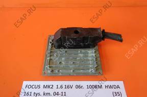 FORD FOCUS MK2 1.6 16V 06 100KM БЛОК УПРАВЛЕНИЯ ДВИГАТЕЛЕМ