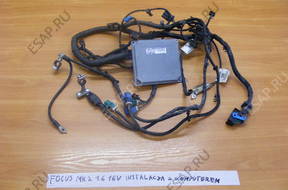FORD FOCUS MK2 1.6 16V БЛОК УПРАВЛЕНИЯ ДВИГАТЕЛЕМ INSTALACJA