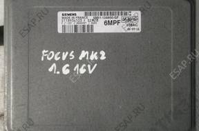 Ford Focus MK2 1.6 БЛОК УПРАВЛЕНИЯ ДВИГАТЕЛЕМ 5M51-12A650-GF