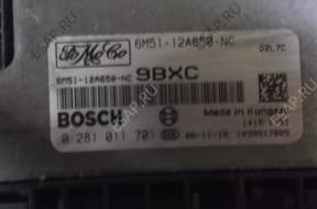 FORD FOCUS MK2 1.6 TDCI БЛОК УПРАВЛЕНИЯ 6M51-12A650-NC FV