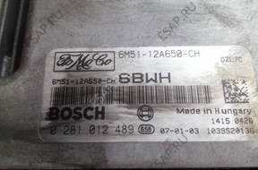 Ford Focus Mk2 БЛОК УПРАВЛЕНИЯ ДВИГАТЕЛЕМ 6m51-12a650-ch