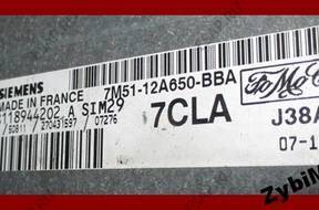 FORD FOCUS MK2 II БЛОК УПРАВЛЕНИЯ ДВИГАТЕЛЕМ 7M51-12A650-BBA