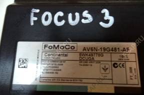Ford Focus MK3 10-4 МОДУЛЬ AV6N-19G481-AF 5WK49778G