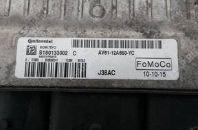 FORD FOCUS MK3 C-MAX 1.6TDCI 115KM  T1DA БЛОК УПРАВЛЕНИЯ