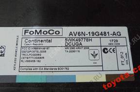 FORD FOCUS MK3 C-MAX II МОДУЛЬ AV6N-19G481-AG
