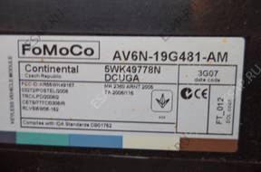 Ford Focus MK3 МОДУЛЬ AV6N-19G481-AM 5WK49778N