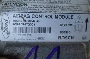 FORD FOCUS СЕНСОР ПОДУШЕК AIR BAG БЛОК УПРАВЛЕНИЯ МОДУЛЬ