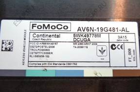 Ford Kuga II МОДУЛЬ 5WK49778M AV6N-19G481-AL
