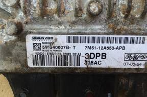 FORD MK2 БЛОК УПРАВЛЕНИЯ 5WS40607B-T 7M5112A650APB 3DPB
