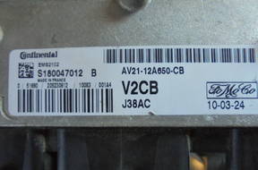 FORD MK7 1.25 БЛОК УПРАВЛЕНИЯ S180047012B AV21-12A650-CB