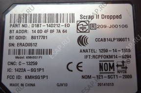 Ford МОДУЛЬ Bluetooth D1BT-14D212-ED