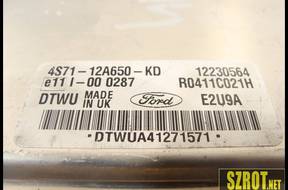 FORD MONDEO MK3 2.0 TDCI БЛОК УПРАВЛЕНИЯ 4S71-12A650-KD
