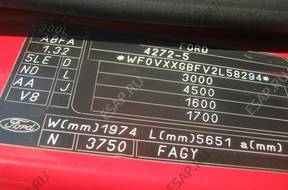 FORD TRANSIT 2003 год, 2.0 TDDI КОРОБКА ПЕРЕДАЧW
