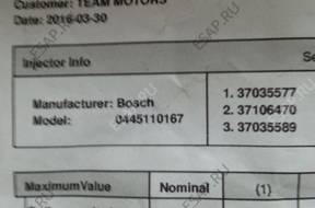 Форсунка  0445110083 OPEL FIAT 1.3