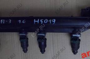Форсунка AUDI A3 96 03 1.6 AKL ТОПЛИВНАЯ РАМПА