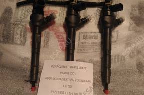 Форсунка  AUDI SKODA SEAT VW 1.6 TDI 0445110477
