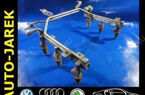 Форсунка AUDI VW 2.4 2.8 V6  ТОПЛИВНАЯ РАМПА 078133551BA