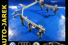 Форсунка AUDI VW 2.4 2.8 V6  ТОПЛИВНАЯ РАМПА 078133551L