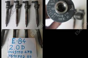 Форсунка   BMW X1  E84  2.0D 0445110478