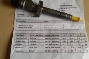 Форсунка  BOSCH 0 445 110 141 RENAULT MASTER 2,5