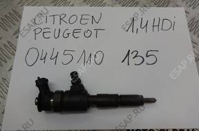 Форсунка  CITROEN PEUGEOT 1.4 HDI 0445110135 F V