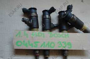 Форсунка  CITROEN PEUGEOT 1.4 HDI  0445110339 КОМПЛЕКТ