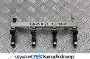 Форсунка CORSA D 1.4 14XER 2012 год ТОПЛИВНАЯ РАМПА