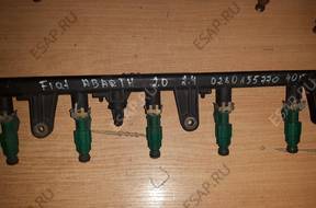 Форсунка FIAT 20 2.4   ТОПЛИВНАЯ РАМПА 0280155770