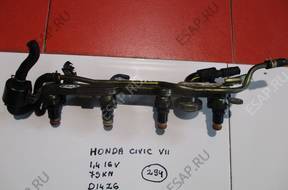 Форсунка HONDA CIVIC VII 1.4 16V D14Z6