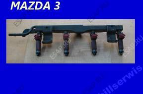 Форсунка MAZDA 3 1.6 16V  ТОПЛИВНАЯ РАМПА
