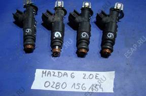 Форсунка   MAZDA 6 2.0 16V 2003 год 0280156154