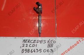 Форсунка MERCEDES VITO 2.2CDI   0986435063