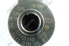 Форсунка  MERCEDES VITO C KLASA 6110700587 0445110012