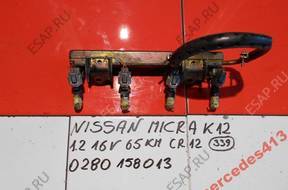 Форсунка NISSAN MICRA K12 1.2 16V   0280158013