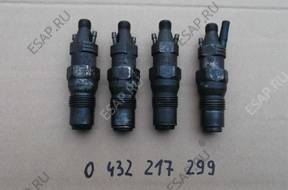 Форсунка OPEL ASTRA F 1.7 0432 217 299  КОМПЛЕКТ