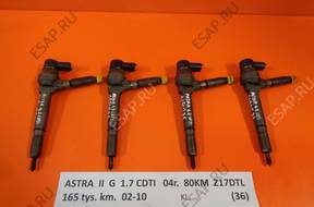 Форсунка OPEL ASTRA II G 1.7 CDTI 04
